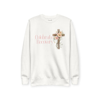Celebrate Recovery Crewneck - White