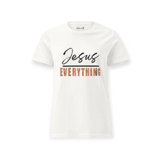 JESUS OVER EVERYTHING TEE - WHITE