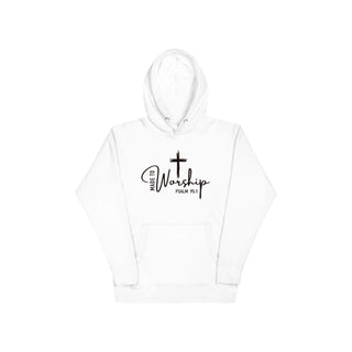 Made To Worship Hoodie - White