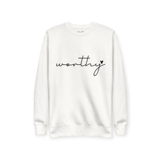 WORTHY CREWNECK - WHITE
